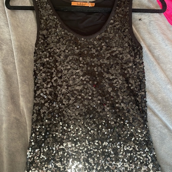 Shiny ombre tank top size small Belldini - Picture 5 of 6